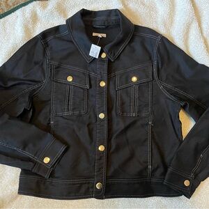 NWT Maurice’s black jacket size XL